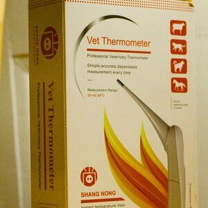 Never Used! Professional Vet Thermometer! Electronic Pet Digital! Shang Nong!